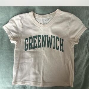 Brandy Melville Greenwich Baby Tee